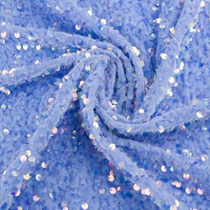 5mm Velvet Sequin Fabric – Luxury Velvet Glitter Textile Wholesale | Yunfan Textile