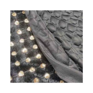 pv furry sequin embroidery fabric Wholesale | Yunfan Textile