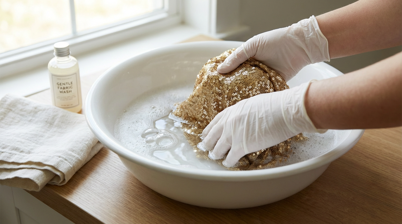 How to Hand Wash Sequin Fabric