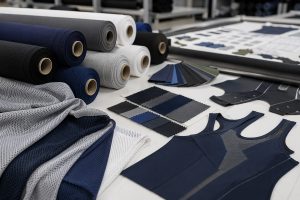 Technical polyester sports fabric rolls, mesh and stretch swatches for suppliers