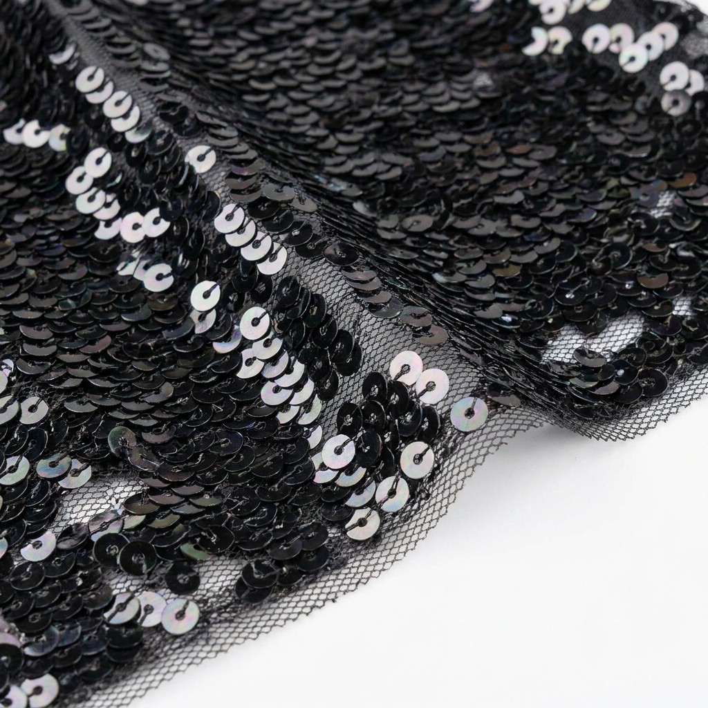 Sequin Mesh Fabric Wholesale – Glitter Net Fabric by the Yard