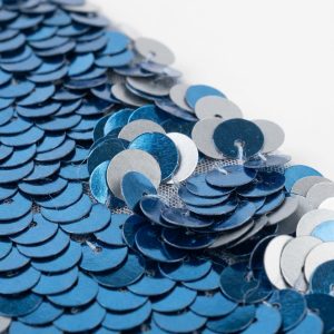 8mm Magnetic Reversible Sequin Fabric Wholesale for luxury fashion garments - Yunfan Textile wholesale factory