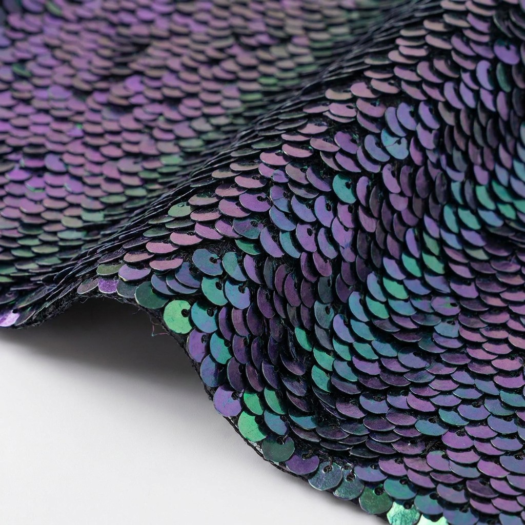 Reversible Sequin Fabric Wholesale – Color-Changing by the Yard