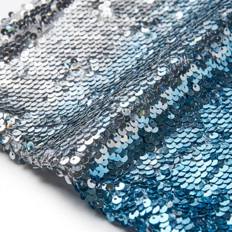Glitter Gradient Sequin Fabric – Ombre Effect for evening gowns - Yunfan Textile wholesale factory