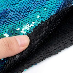 Magnetic Sequin Fabric – Reversible & Interactive for Transformable Fashion Designs