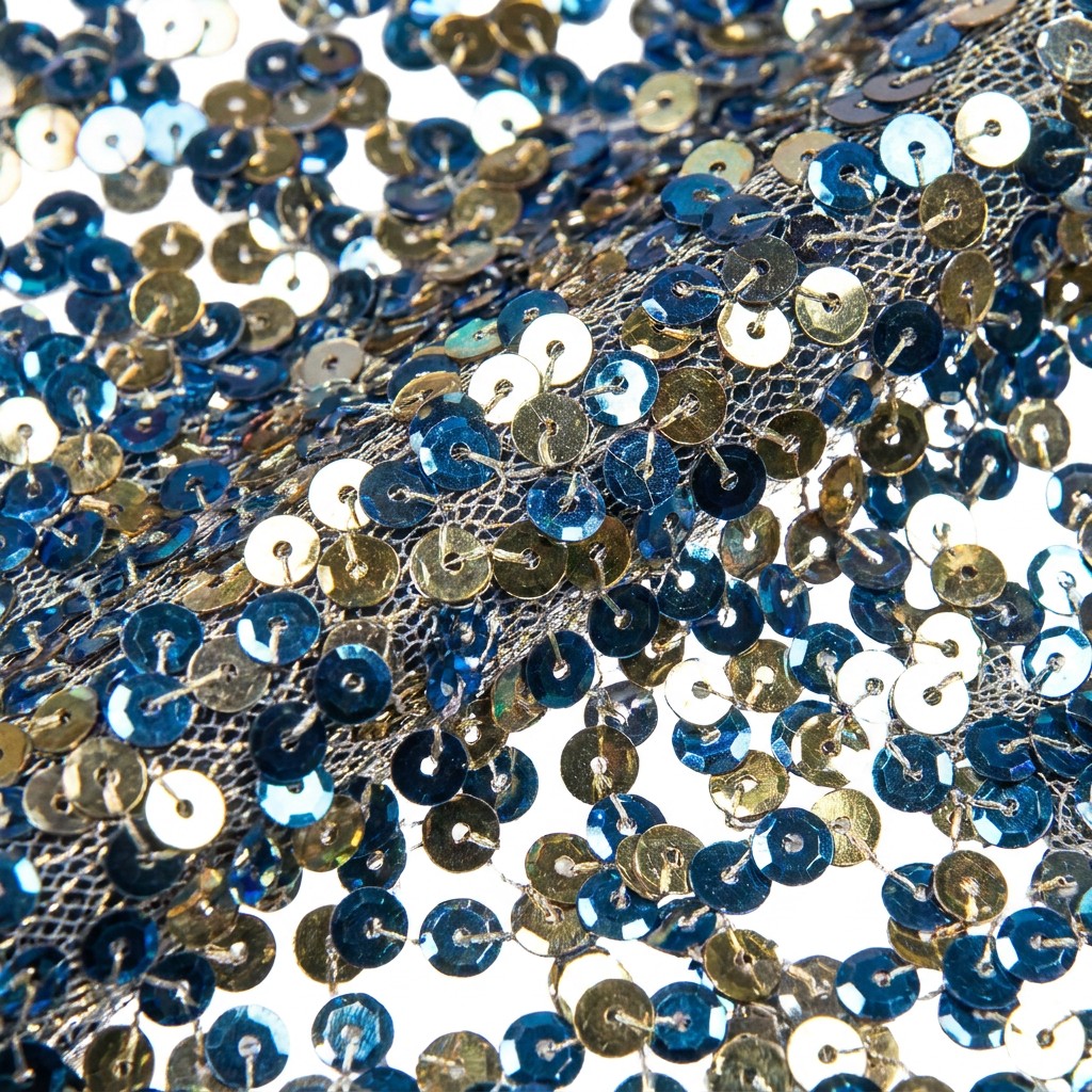 Metallic Sequin Dress Fabric Wholesale – Glitter Fashion Textile