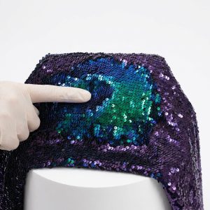 Thermochromic Sequin Fabric - Color-Changing Magic for Interactive Fashion & Smart Apparel