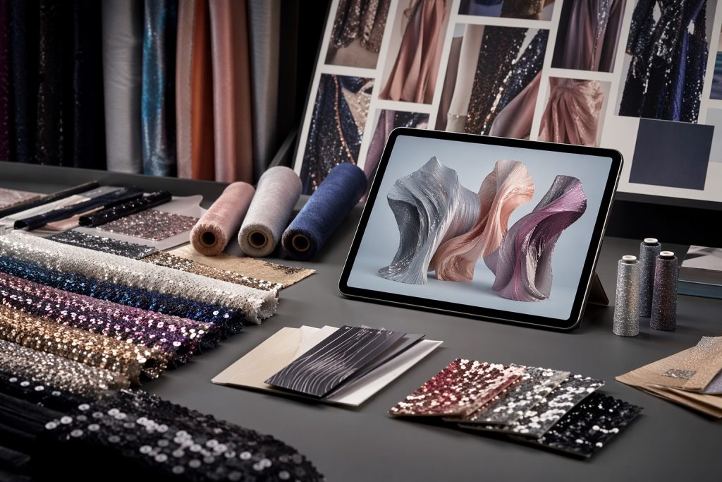 Digital fabric sampling and virtual prototyping for B2B fashion sourcing