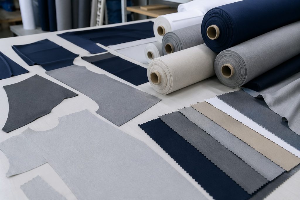 Fine polyester microfiber fabric rolls and soft texture swatches for wholesale