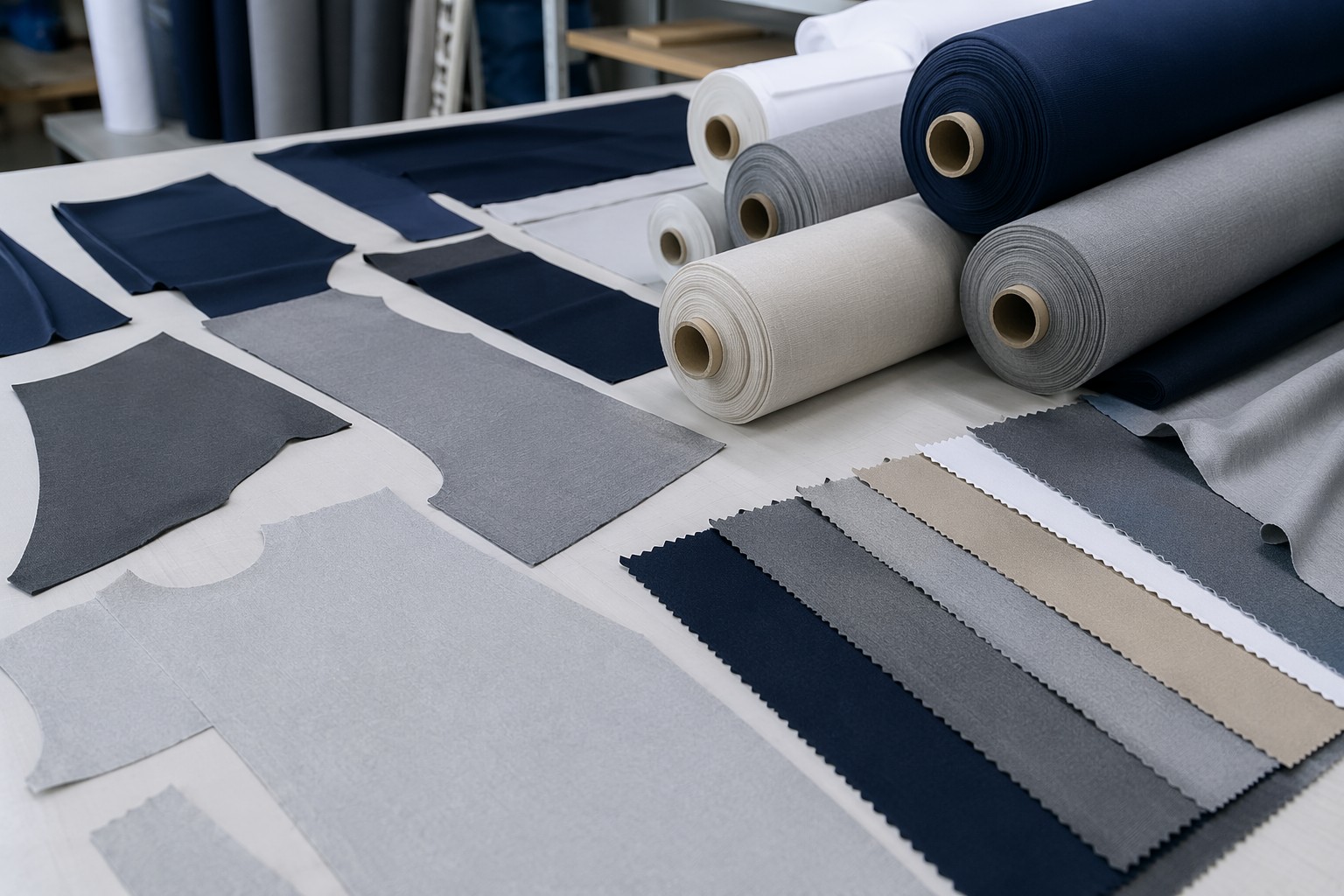 Fine polyester microfiber fabric rolls and soft texture swatches for wholesale