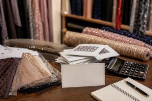 Sequin fabric sample fee and bulk deposit planning for B2B wholesale buyers