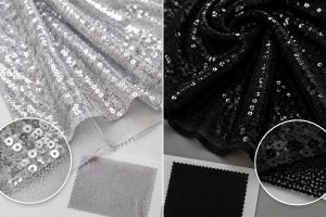 Sequin mesh and stretch sequin fabric comparison for dresses and dancewear sourcing