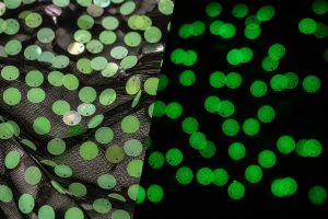 10mm Glow-in-the-Dark Sequin Fabric Wholesale – Nightlife & Performance Fashion