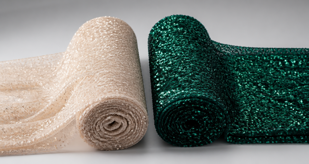 supplier quote comparison for sequin fabric sourcing