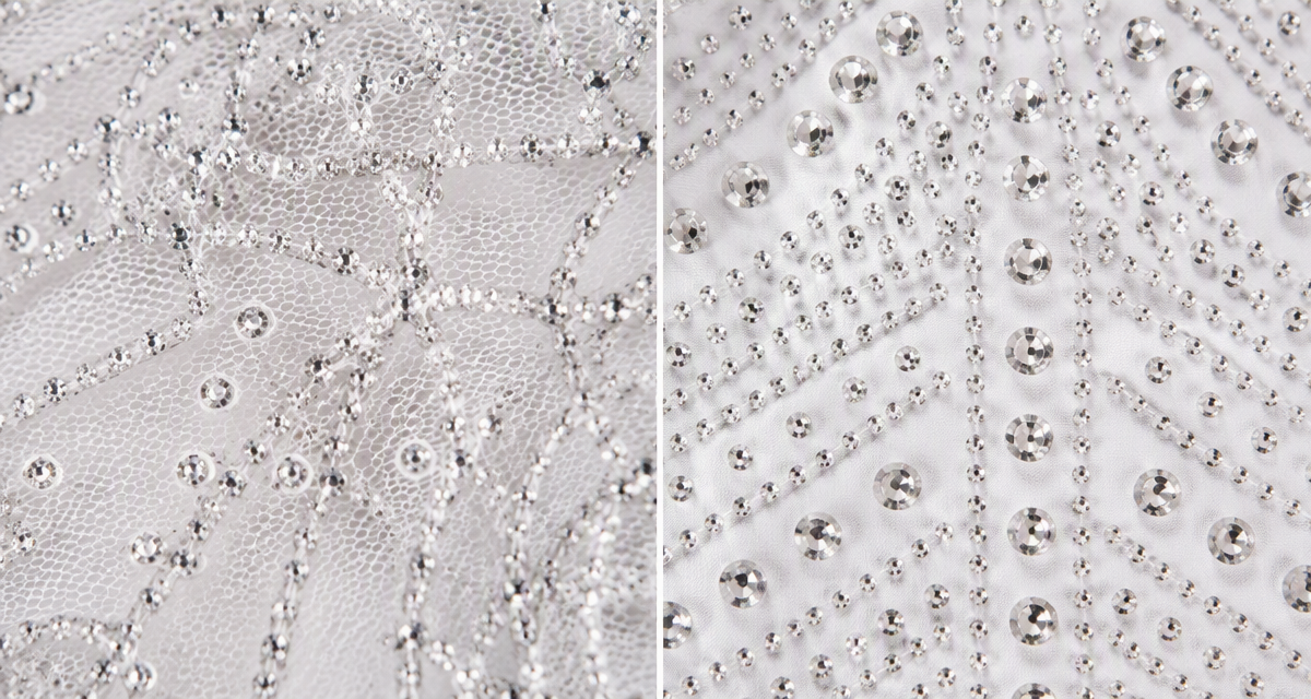 Rhinestone Mesh vs. Hot-Fix Diamond: Choosing the Right Fabric for Bridal Wear